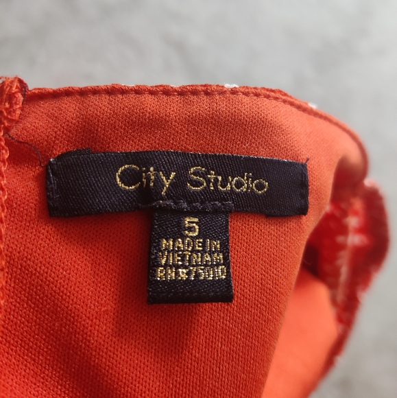 City Studio Romantic Mini Dress S - Picture 3 of 4